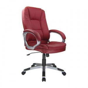 polithrona-dieuthinti-bf6950-pu-kokkino-εο278,2